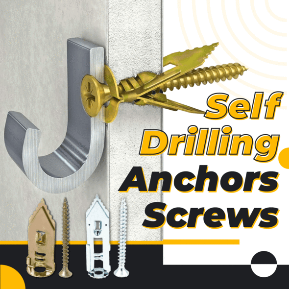 Woyuosn Drywall Anchors and Screws Kit