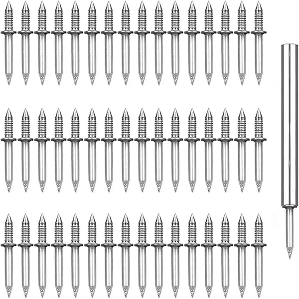 Woyuosn Seamless 2-Sided Nails for Baseboards